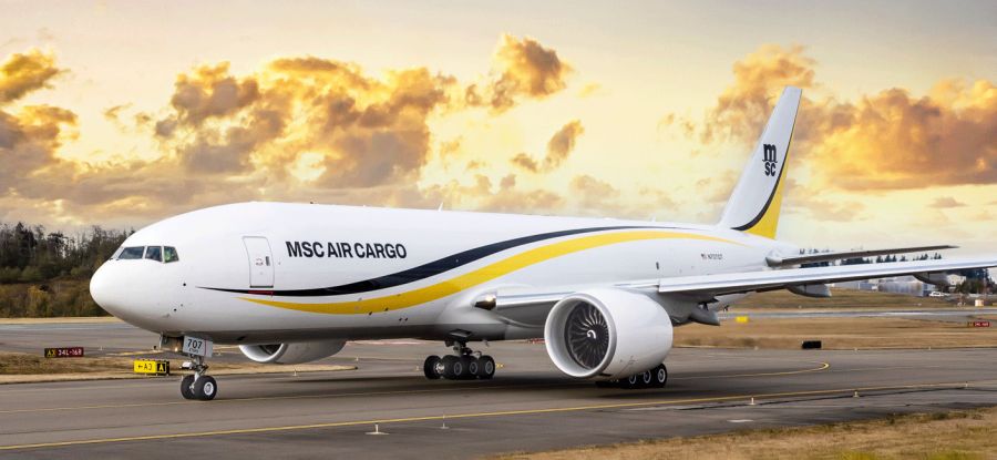 MSC sper nozīmīgus soļus avio kravu pārvadājumos